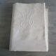 Drap ancien monogrammé:330x225cm