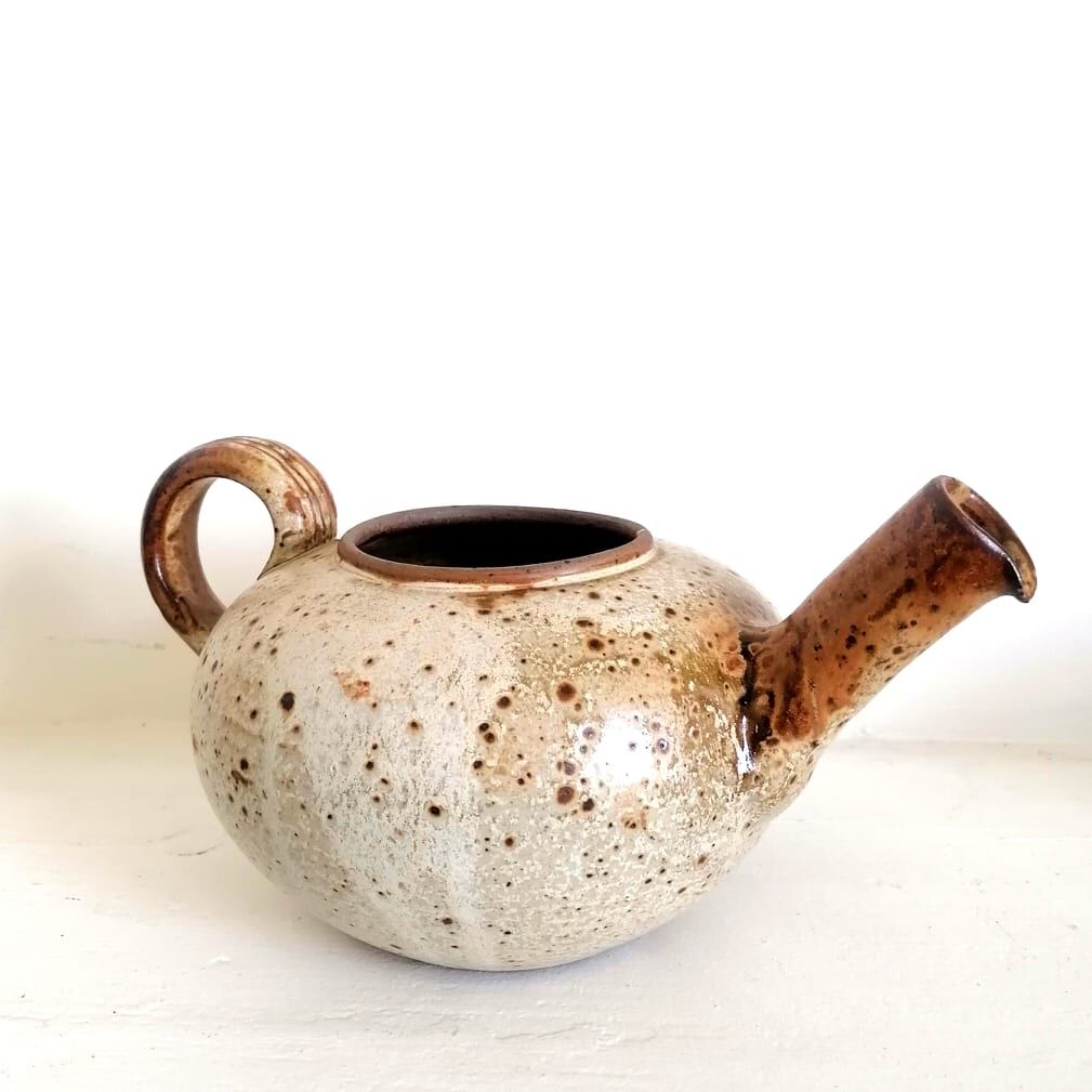 Pyrite sandstone teapot Jean Pierre Prudhomme, 1960