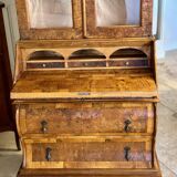 Dutch Scriban, secretary, 19th century, with high window