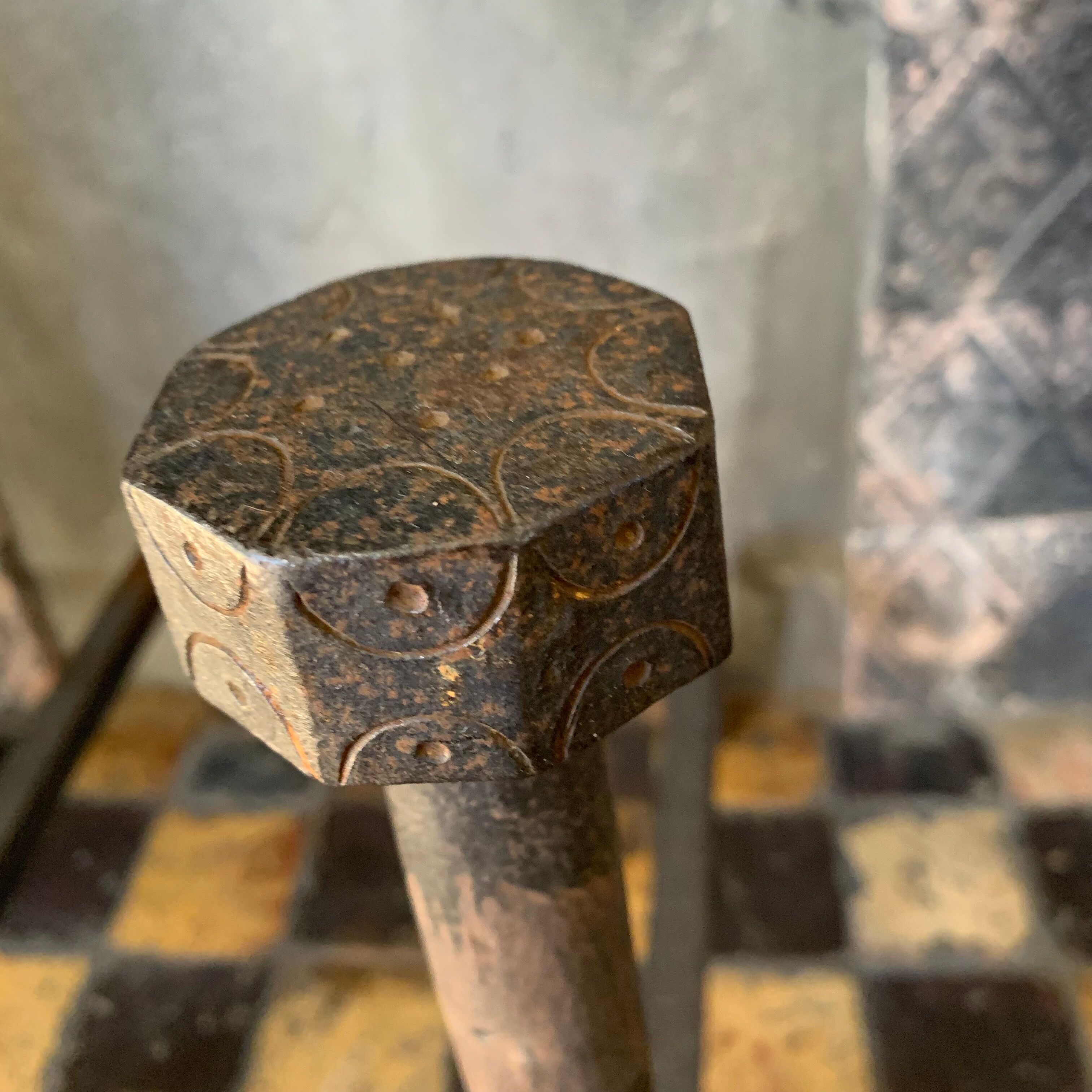 Pair of landiers XVIIIth