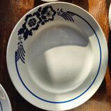 Service of 34 Pieces Wolves Mill and Orchies Hamage France 50s-60s
