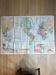 Very large world map 104x74cm