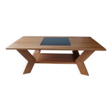 Solid elm coffee table