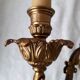 Bronze wall light