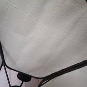 Suspension, lustre rotin osier vintage
