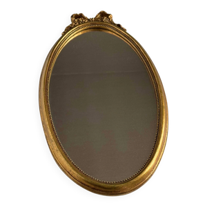 Miroir ovale vintage
