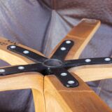 Relaxation armchair & Ottoman Scandinavian design Sweden 1960s