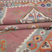 Oriental Kilim Rug Shiraz Gashgai Antique: 1.50 X 2.85 Metres