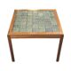 Vintage Teak Coffee Table with Stone Top - Danish Design Years