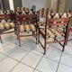 Set of 6 vintage Scandinavian chairs from the 1970s
