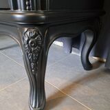 Tosconova black lacquered bookcase