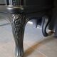 Tosconova black lacquered bookcase