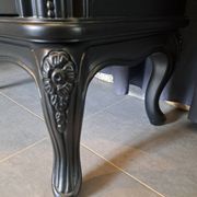 Tosconova black lacquered bookcase