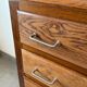 Commode vintage chene foncé