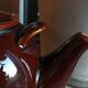 Vintage ceramic ball teapot