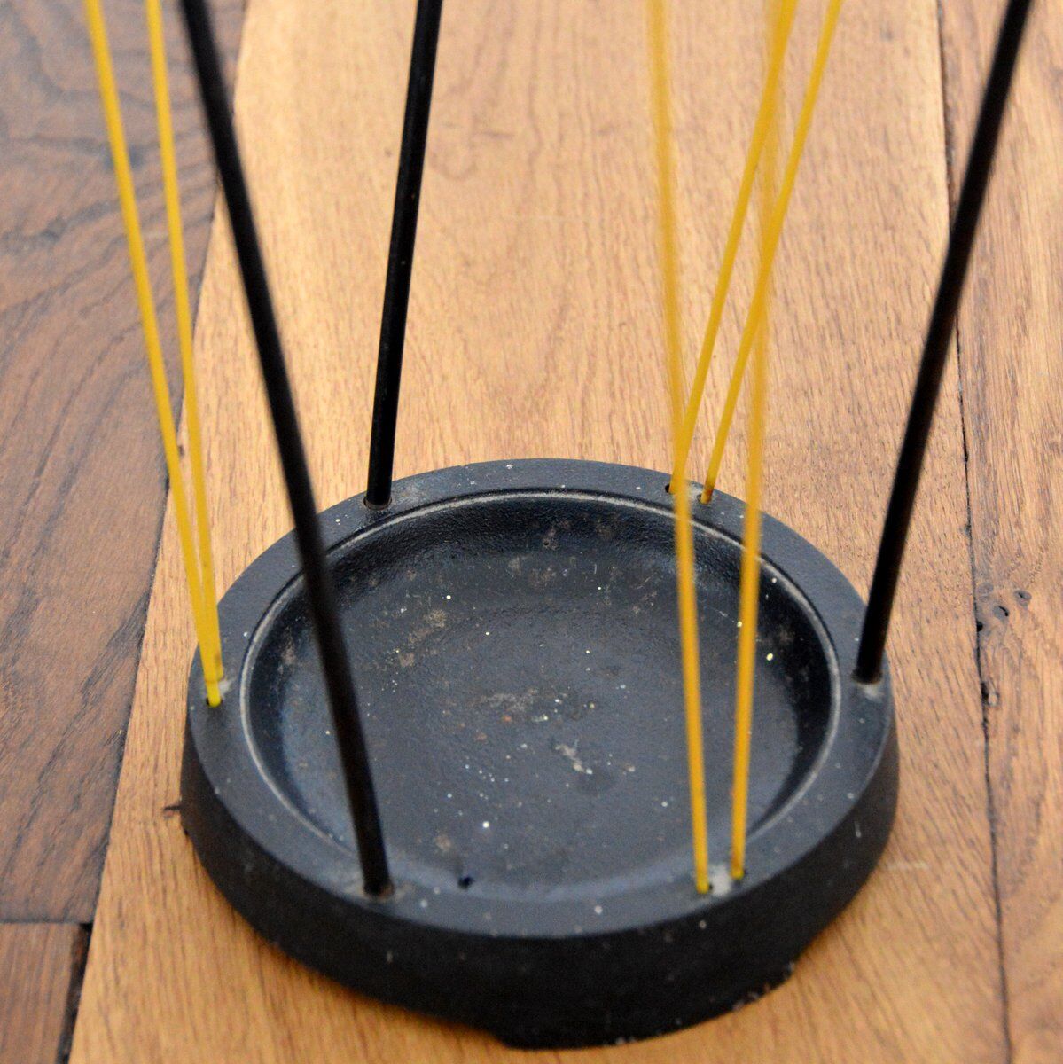 Vintage scoubidou umbrella holder 1950s