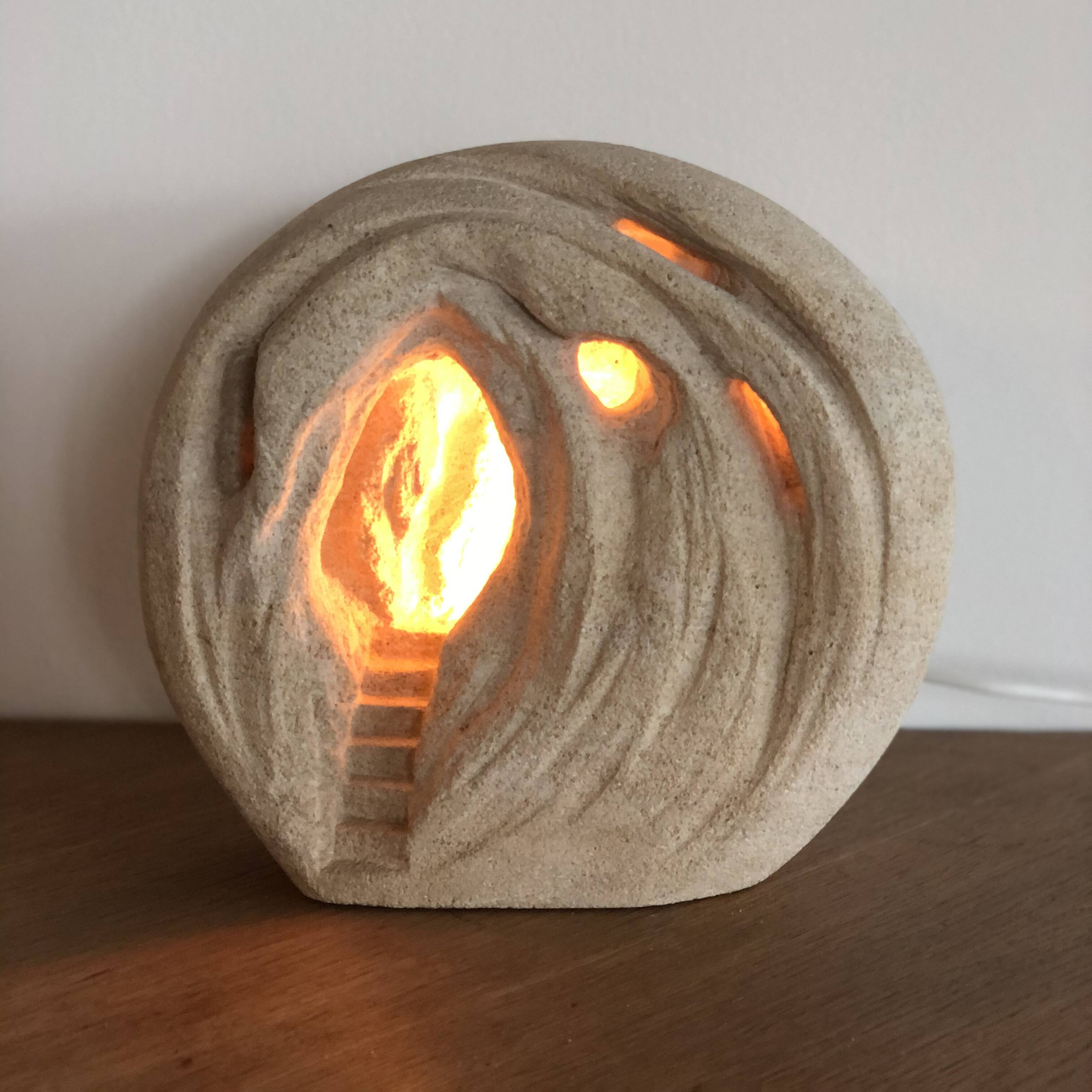 Arsène Galisson cave lamp