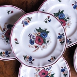 Set of 5 small plates modelE Agreste
