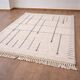 Pure wool rug, traditionally handwoven, size 2/3 m.