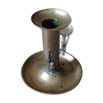 Copper candlestick