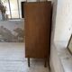 Meuble de rangement secrétaire chêne années 60