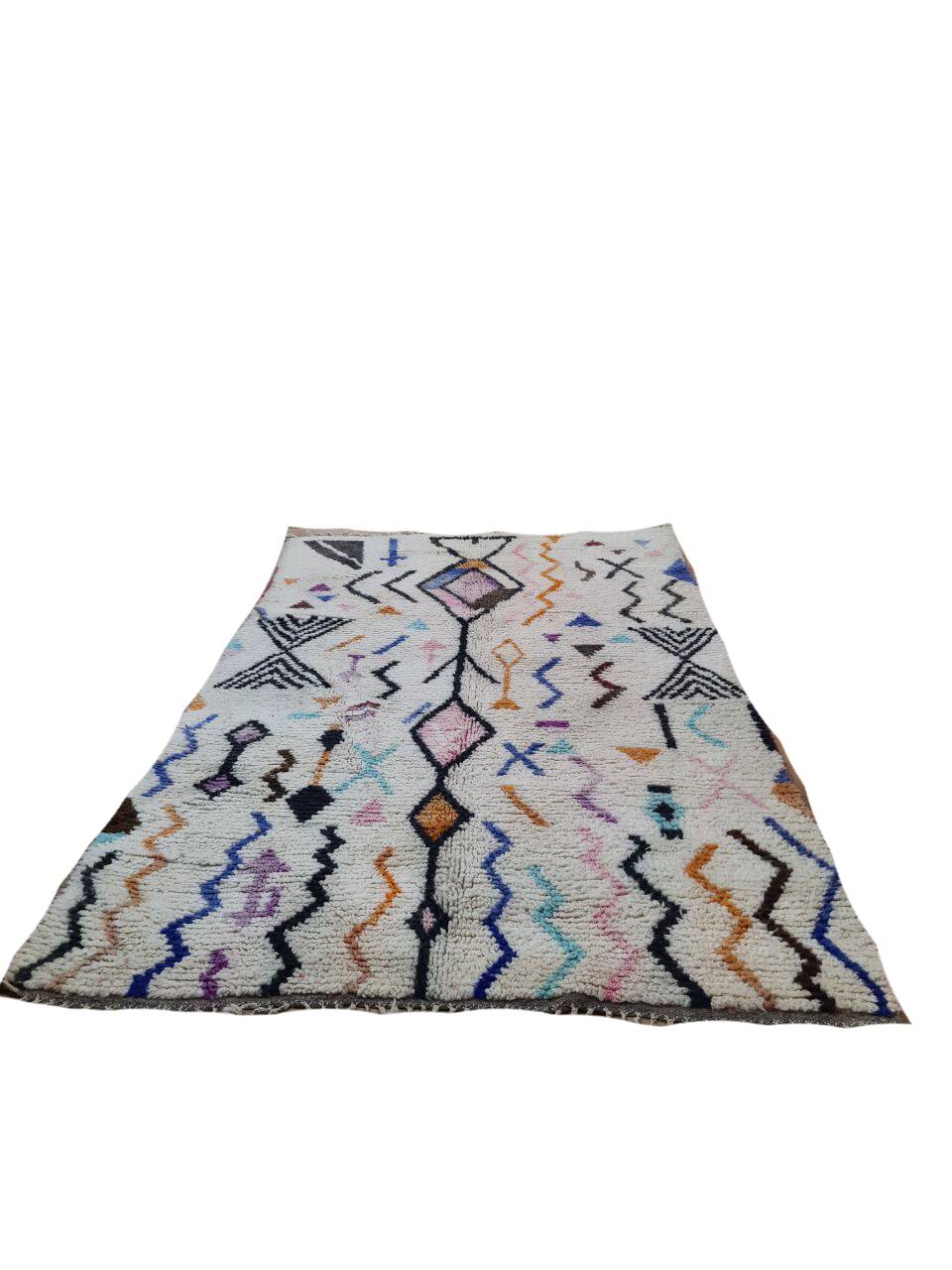 Mrirt handmade wool Berber rug 250 X 150 CM