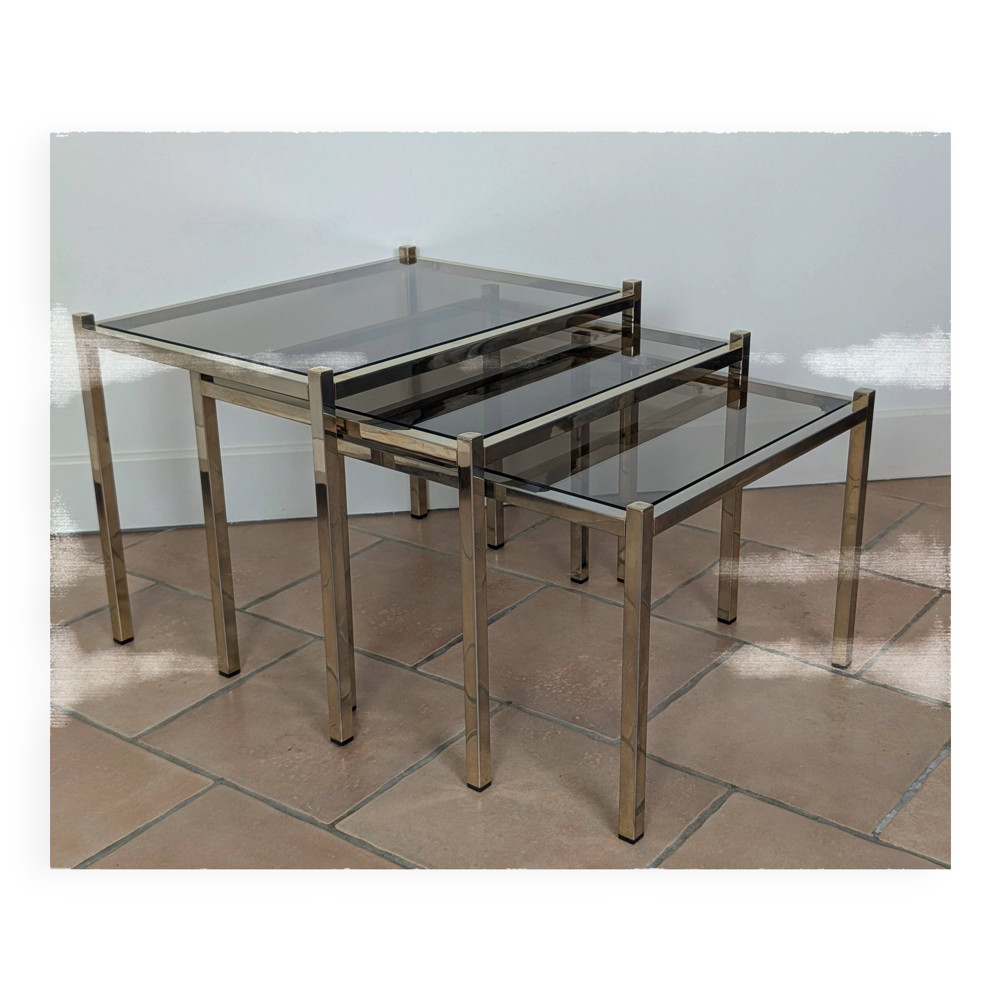 Tables gigognes 80'