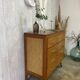 Commode aux pieds compas