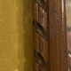 Carved wooden mirror in Louis XVI style