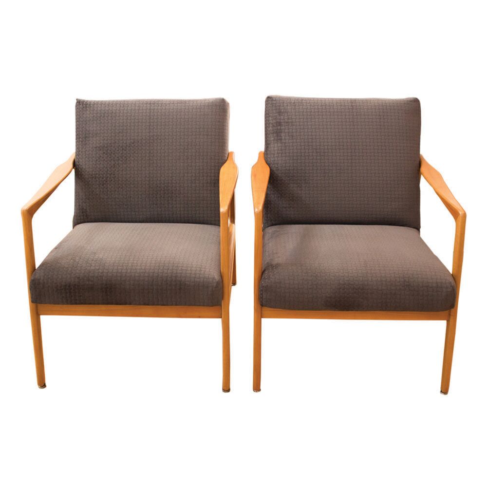 Beautiful Mid-Century armchairs, set of two, Denmark, 1970s