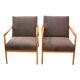Beautiful Mid-Century armchairs, set of two, Denmark, 1970s