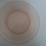Plat en verre rosaline Arcoroc
