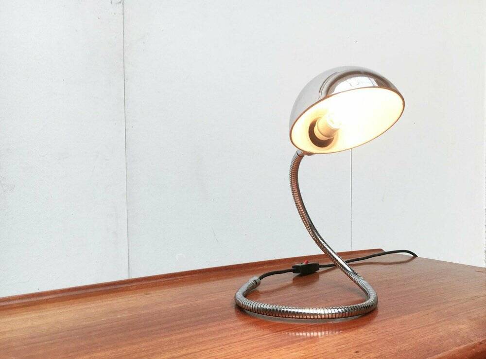 Space Age Snake Cobra Table Lamp, 1970s