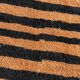 Modern Beni Ouarain Moroccan rug – black striped pattern – 215 x 250 cm