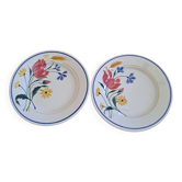 Assiettes à dessert anciennes