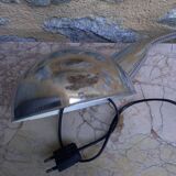 Flexible chrome workshop lamp