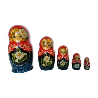 5 matryoshkas from the 50s