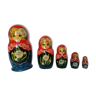 5 matryoshkas from the 50s