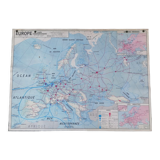 Old MDI map of Europe