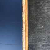 Vintage marble and smoked glass coffee table.