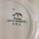 6 assiettes creuses made in france badonviller