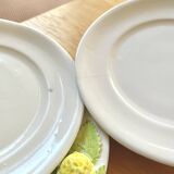 Lemon slushie dessert plates