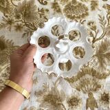 Early 20th century porcelain egg display