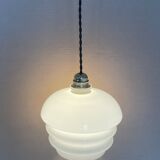 Suspension opaline ancienne