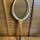 Raquette tennis ancienne dunlop maxply bois + protection sport vintage