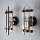 Pair of Venini wall lamps in talie glass 1970