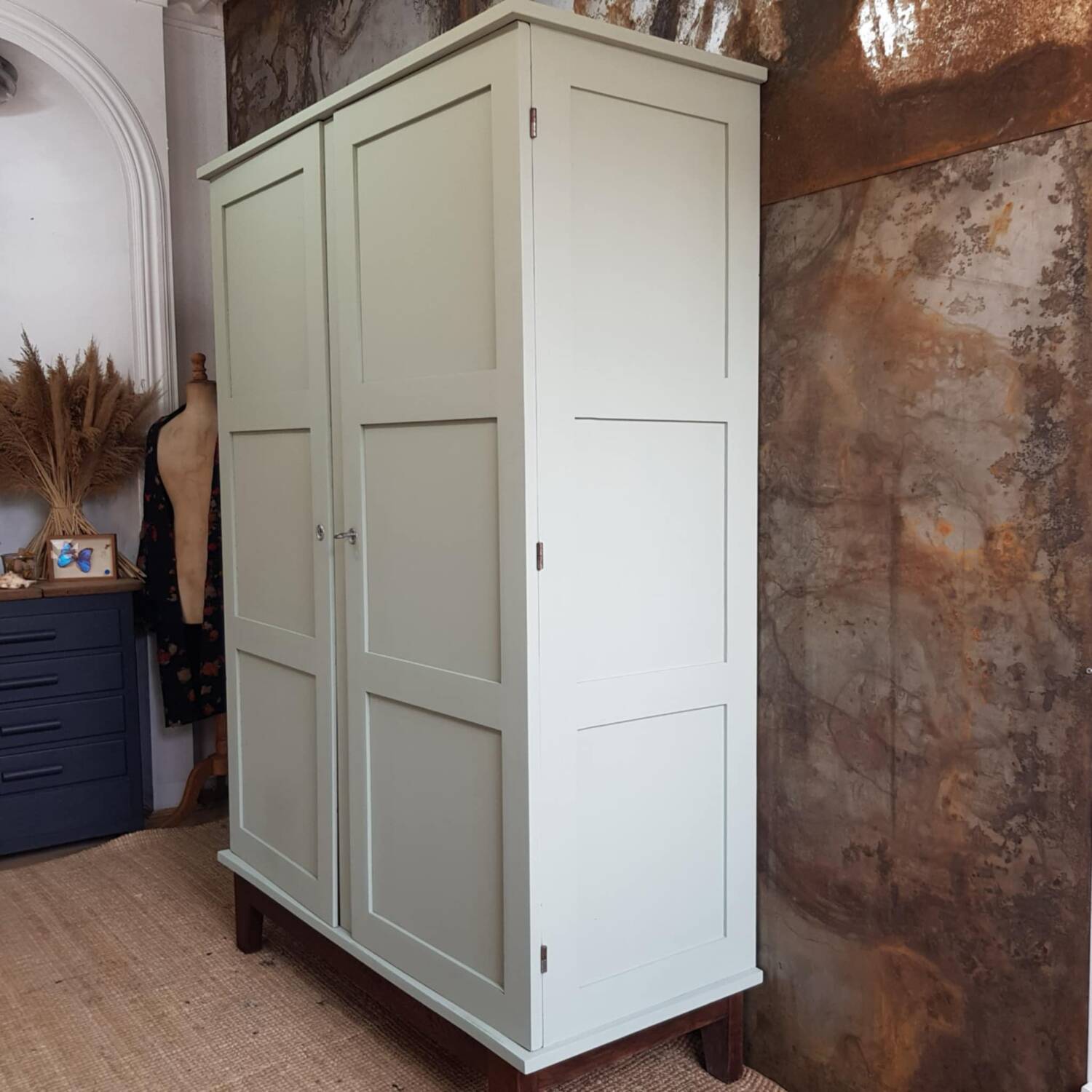 René Gabriel renovated celadon wardrobe