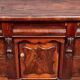 English commode or sideboard in mahogany