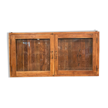 Vitrine en teck
