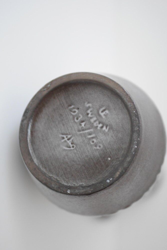 Mid-century modern art ceramic vases by Ingrid Atterberg for Upsala-Ekeby, 1970s, set of 2